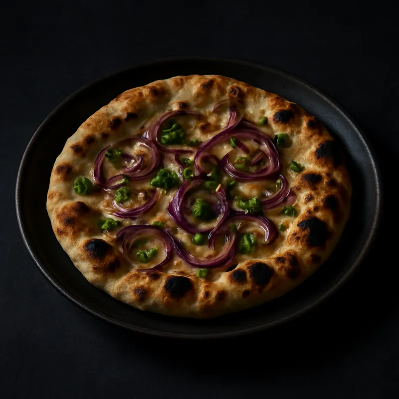 Onion Chilli Naan