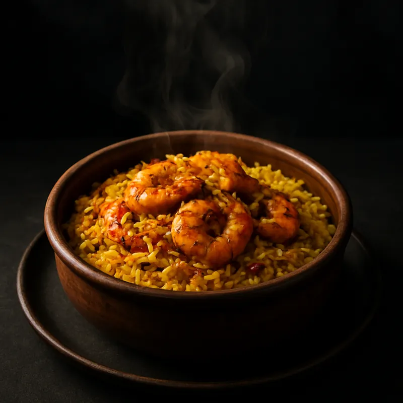 Shrimp Biryani